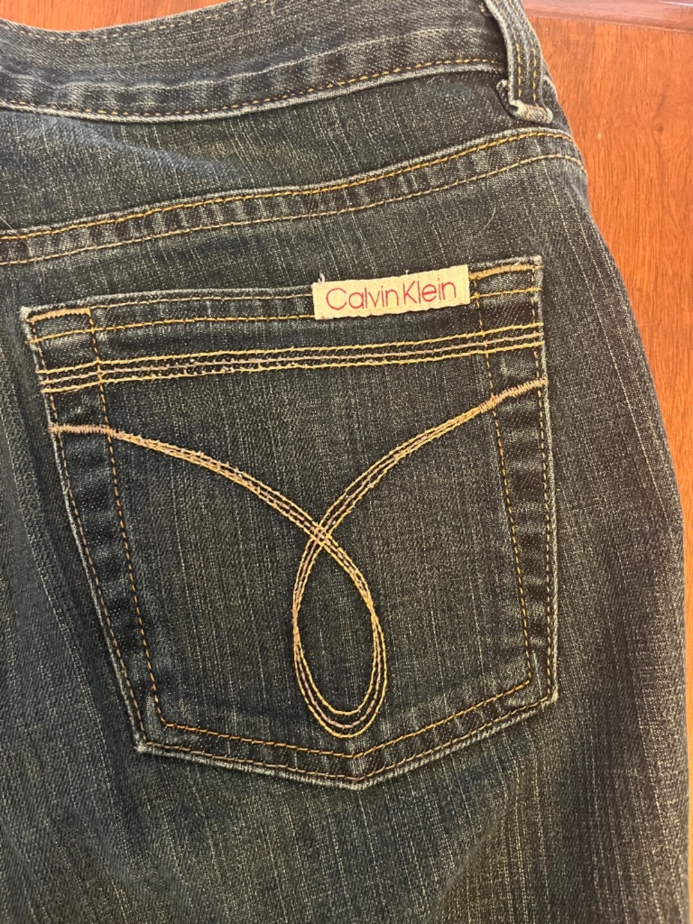 Calvin Klein Women’s Dark Wash Bootcut Jeans